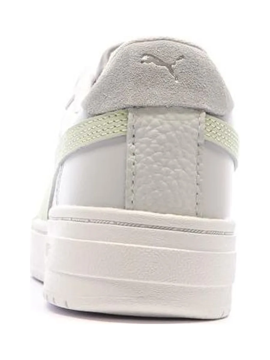 Baskets Blanche/Gris/Vert Femme Puma 394749-02 4