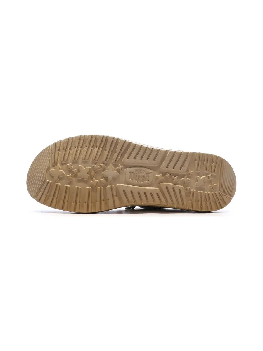 Chaussures Beige Femme Hey Dude Silver 4