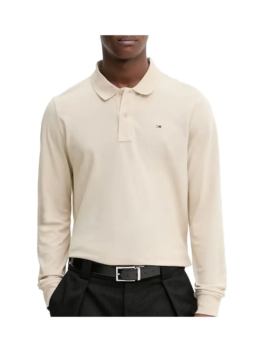 Polo Beige Homme Tommy Hilfiger DM0DM20232 2