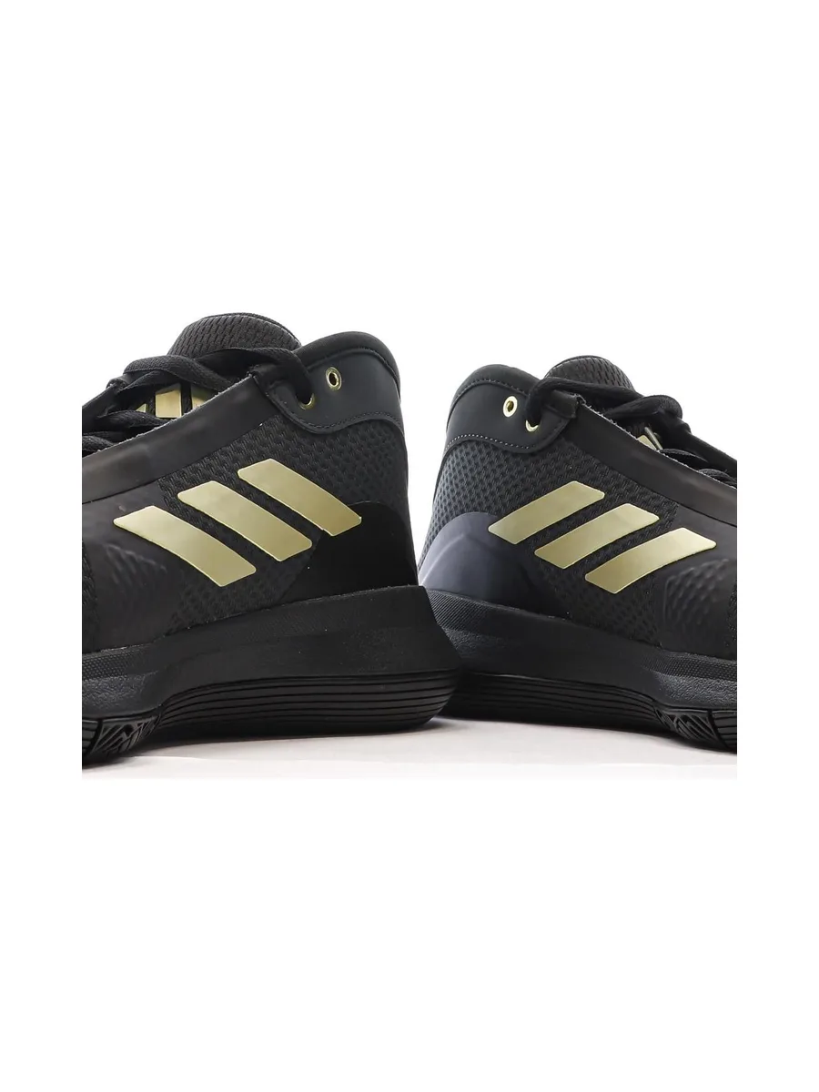 Chaussures de basketball Noires Homme Adidas Bounce IE9278 7