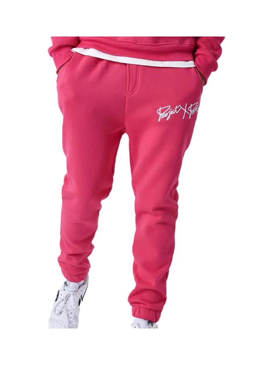 Jogging Rose Fluo Homme Project X Paris Basic 2