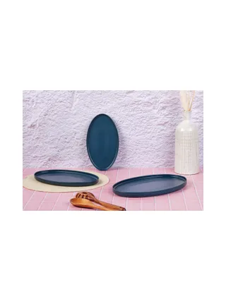 Plateau de service SCANDI - 3 pièces - Marine 2