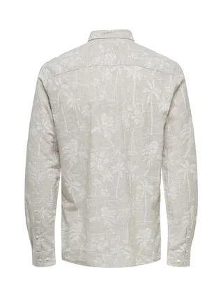 Chemise Grise Homme Only & Sons Caiden 2