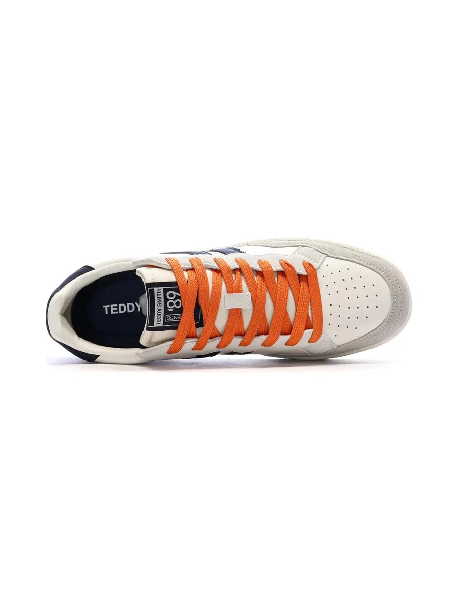 Baskets Blanc/Marine Homme Teddy Smith120597 5