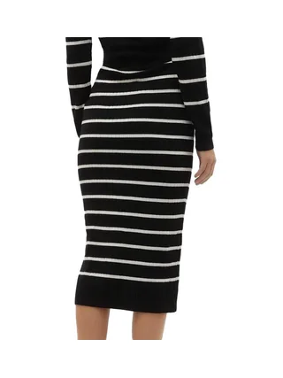 Jupe Noir/Blanc Femme Mamalicious Newsiv 2