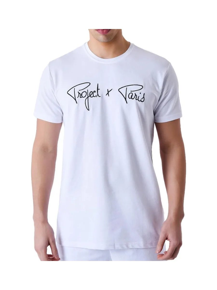 T-Shirt Blanc Homme Project X Paris 910076 1