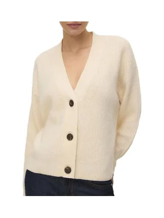 Pull Beige Femme Vero Moda Vmaries Cardigan 1