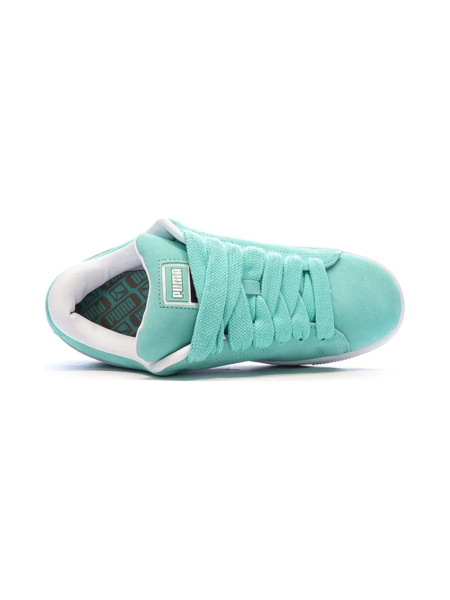Baskets Turquoise/Blanc Homme Puma Suede XL 5