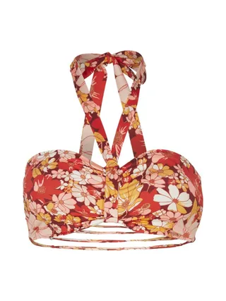 Haut de Maillot de bain Rouge Femme O'Neill Retro 1
