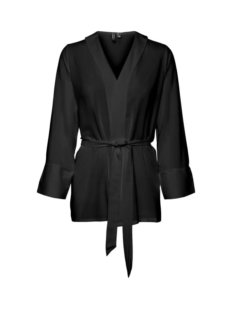Kimono Noir Femme Vero Moda Measy 2