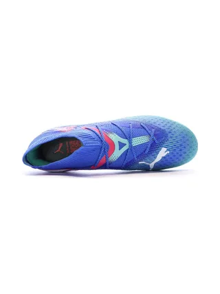Chaussures de Foot Bleues Homme Puma Future 7 Ultimate FG/AG 4