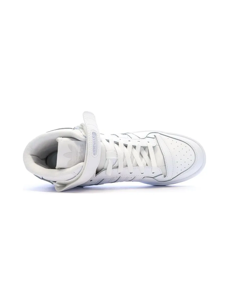 Baskets Blanches Homme Adidas Forum Mid 5