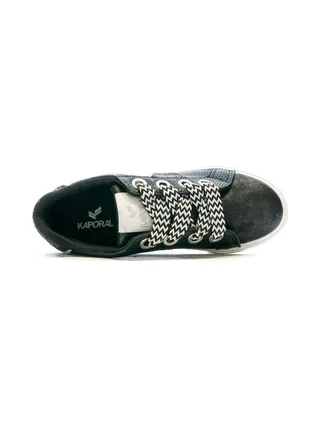 Baskets Noir Femme Kaporal Sandra 4