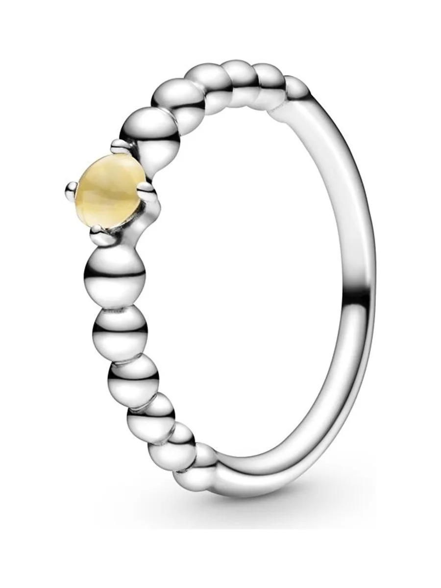 Pandora - Bague Cristal miel en argent sterling 1