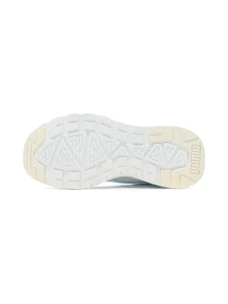 Baskets Blanches/Bleu/Rose Homme Puma Trinity Lite 5