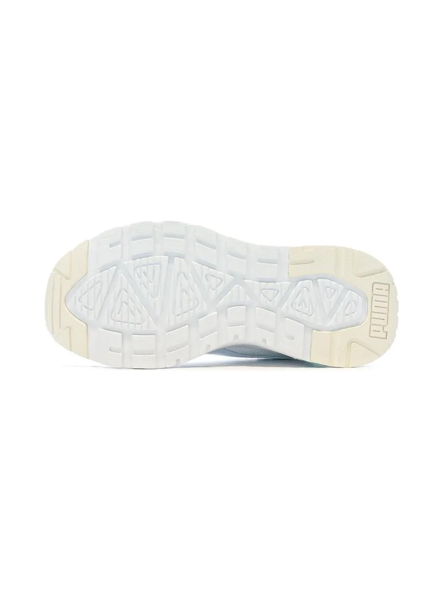 Baskets Blanches/Bleu/Rose Homme Puma Trinity Lite 5
