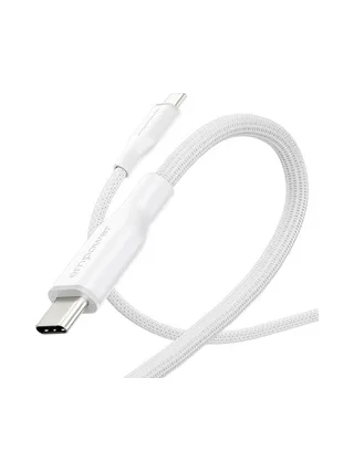PanzerGlass empower™ by ® Racing 60W USB-C to USB-C Cable | USB 2.0 | 1.2M | Silver White USB cable 6
