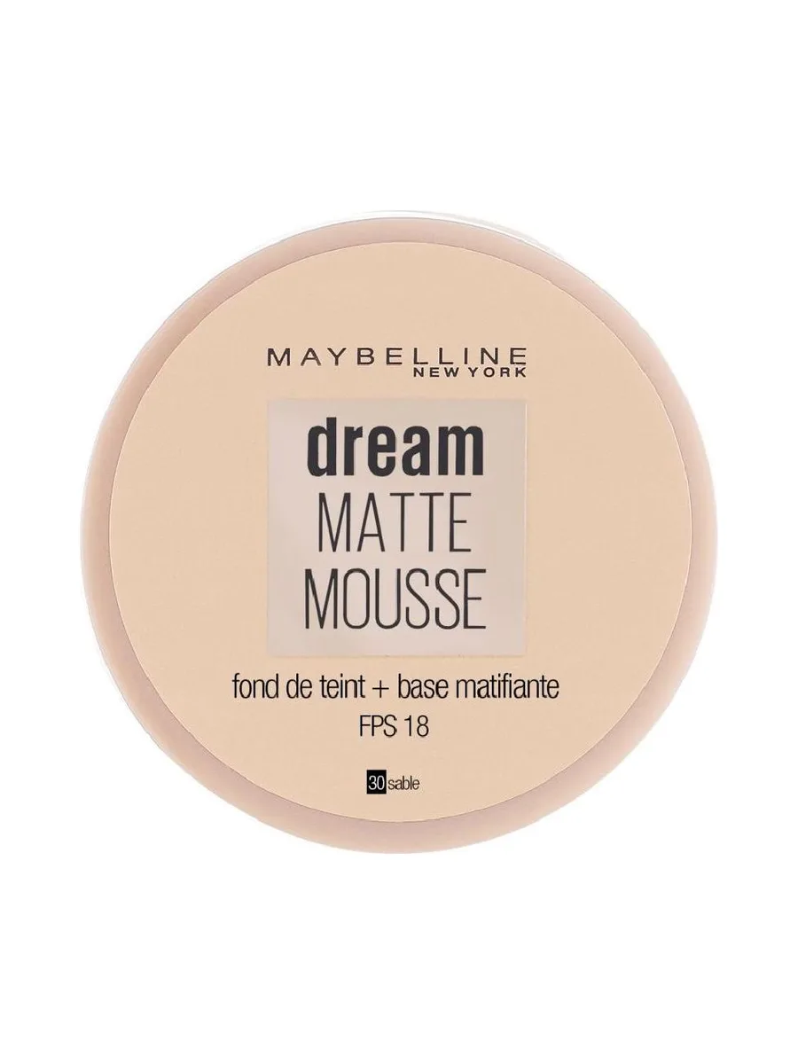 Fond de teint Dream Matte Mousse FPS 18 30 Sable 2