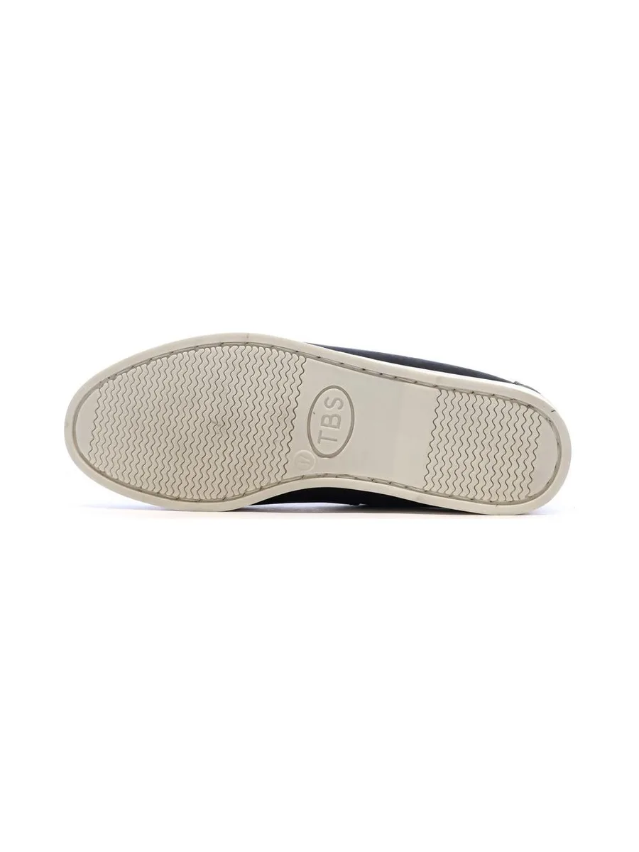 Chaussures bateau Marine Femme TBS Bateau Cow Nubuck London 6