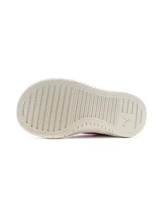 Baskets Blanches/Rouges Garçon Puma Pro Classic 5