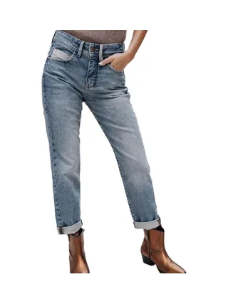 Jean Slim Bleu Femme Timea Sdm 1