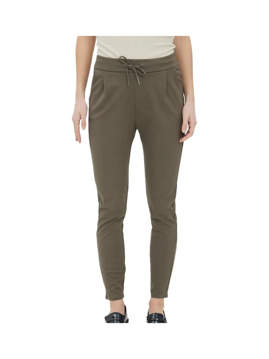 Pantalon Kaki Marron Femme Meva 2