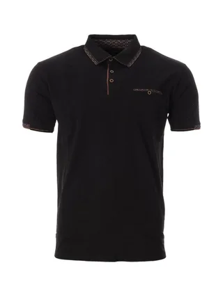 Polo Noir Homme RMS26 91300 1