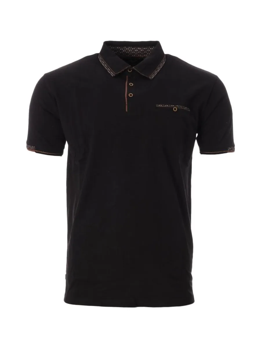 Polo Noir Homme RMS26 91300 2