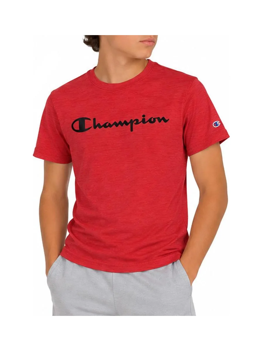T-Shirt Rouge Garçon Champion Core 2