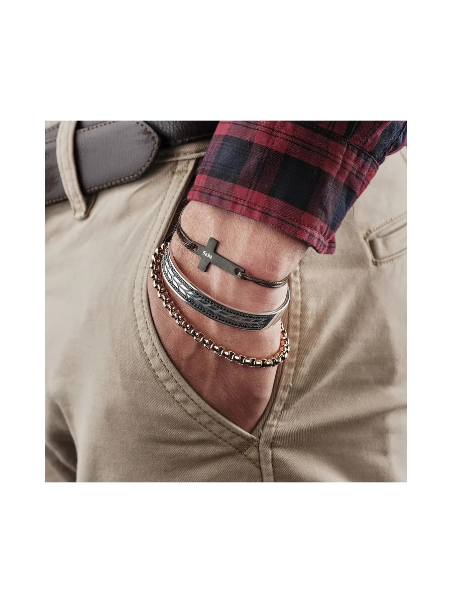 Bracelet Parmentier marron 2