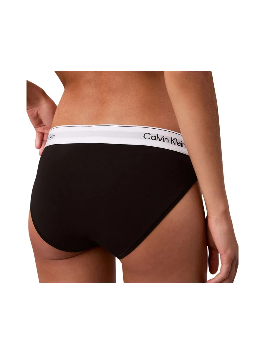 Tanga Noir Femme Calvin Klein Jeans Bikini 3