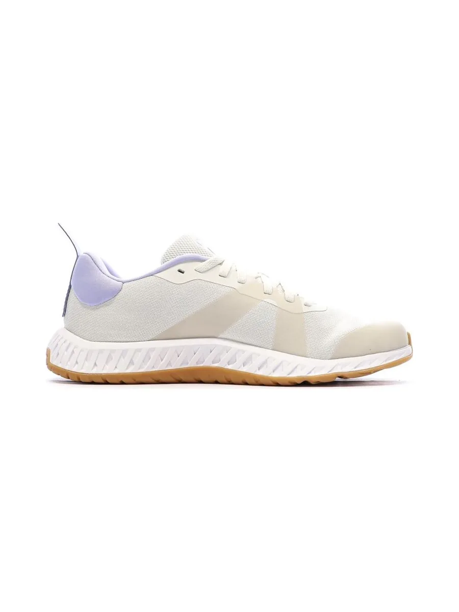 Baskets Blanches/Beiges Femme Adidas Everyset 3
