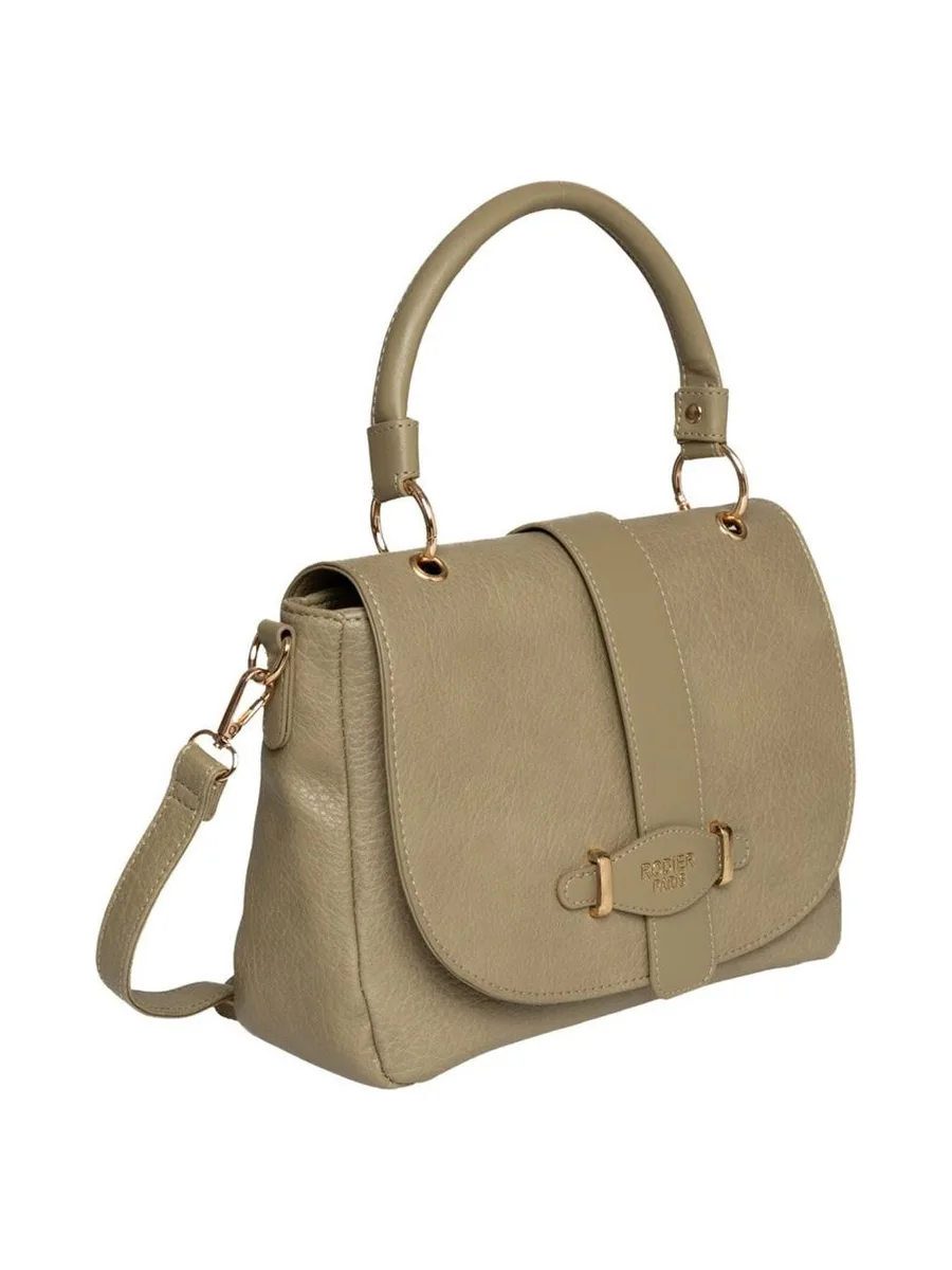 Sac à Bandoulière Vert Femme Rodier Crocus Olive 3
