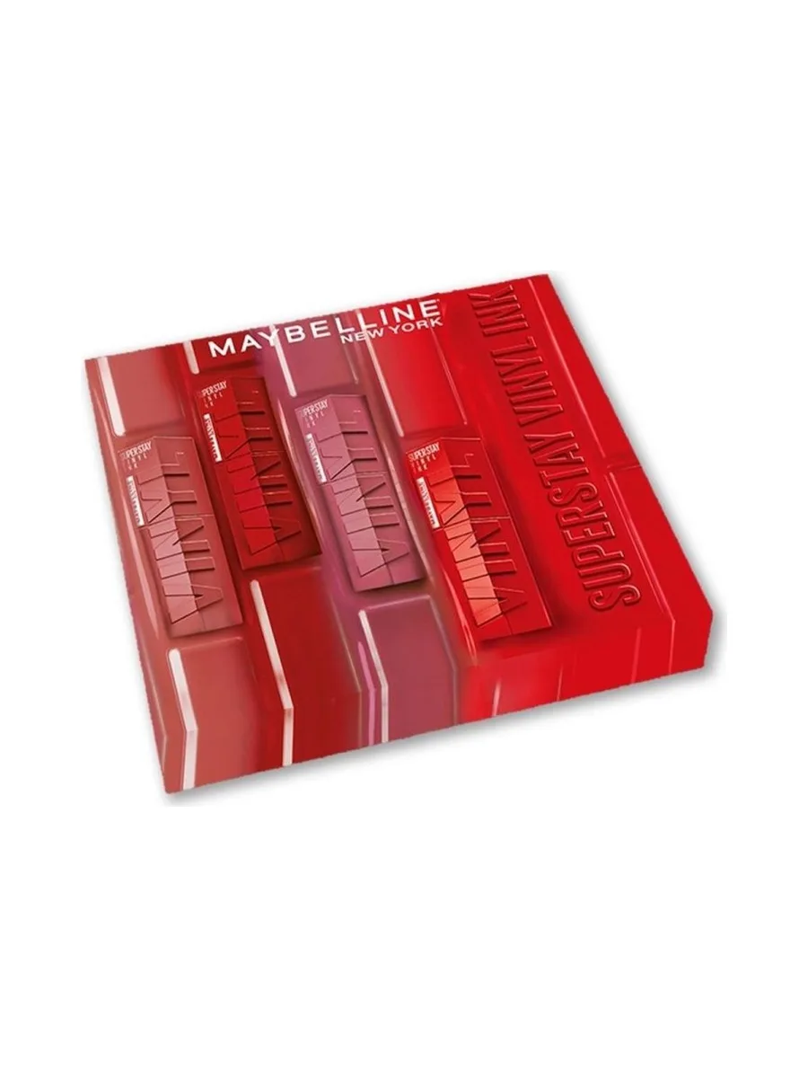 Coffret 4 Encres à lèvres Gemey Maybelline Longue Tenue 3