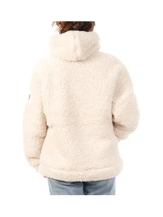 Veste en Sherpa Écru Femme Sherpa Compagnie des Amériques MARGAUX 2