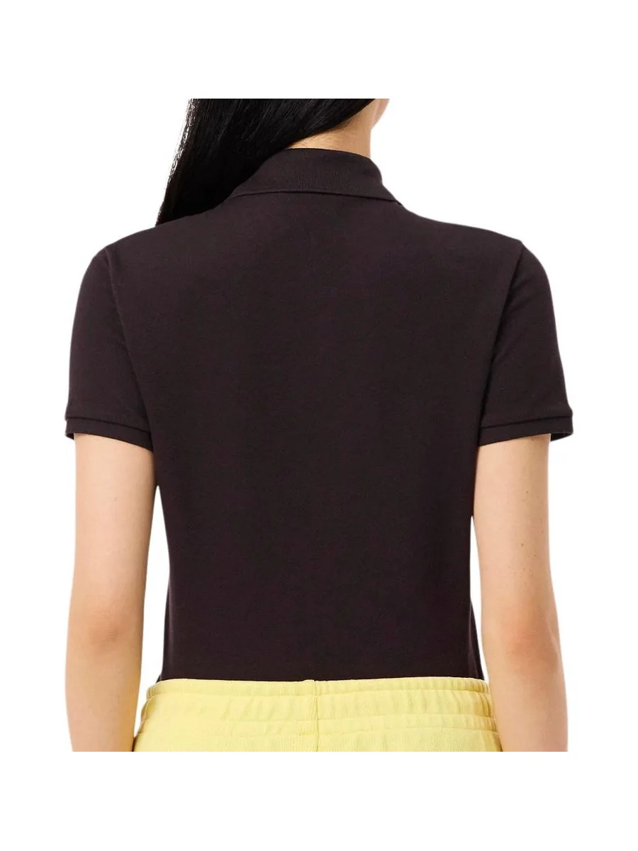 Polo Marron Femme Lacoste PF5462-031 3