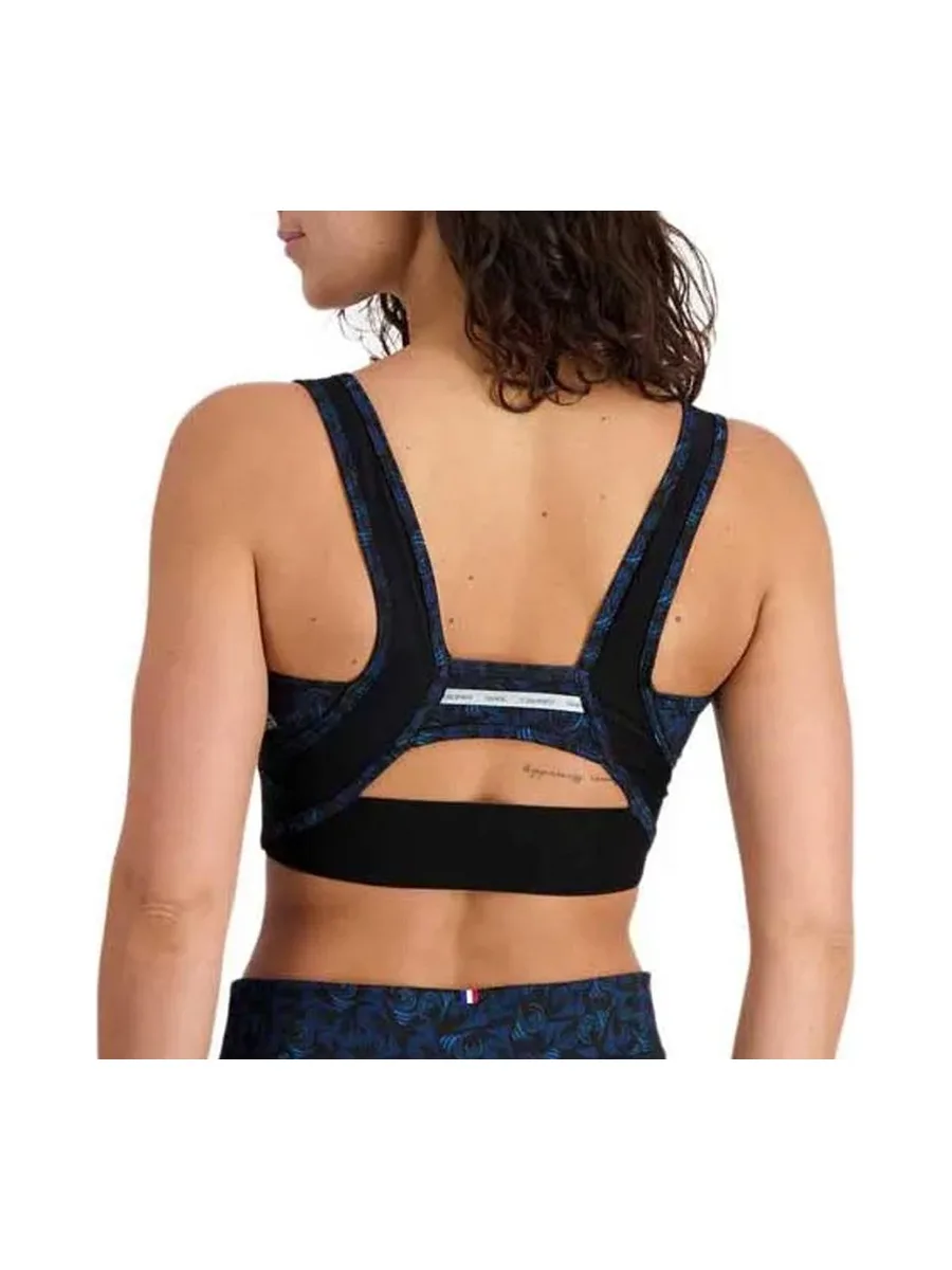 Brassière Noire/Bleu Femme Le Coq Sportif Training 3