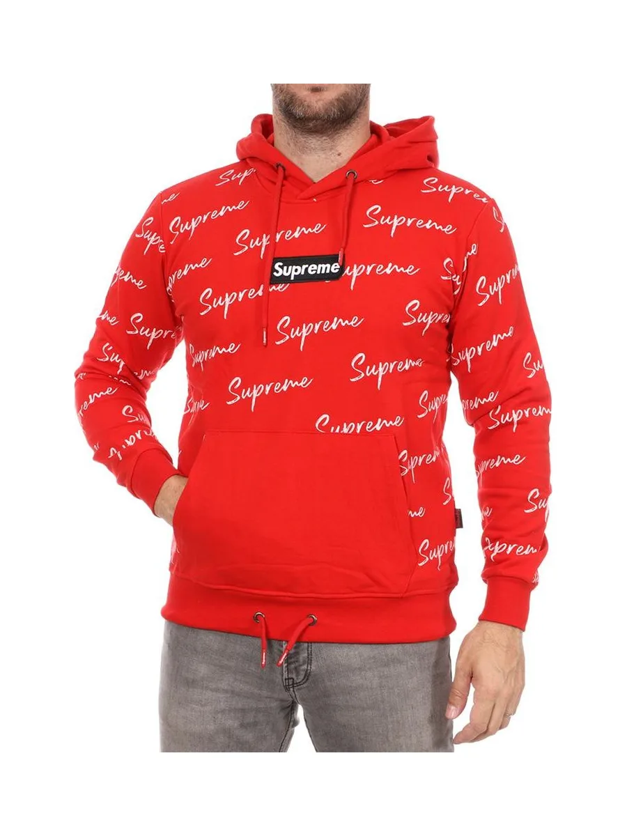 Sweat Rouge Homme Supreme Grip Somuch 1