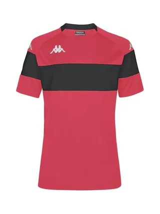 T-Shirt de Sport Rouge Garçon Kappa Dareto 33133WWJR 1