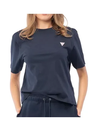 T-Shirt Marine Femme Guess Boxy 1