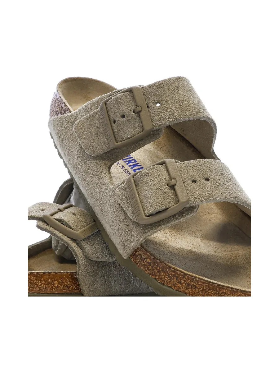 Sandales Vertes Olive Mixte Birkenstock Arizona 8
