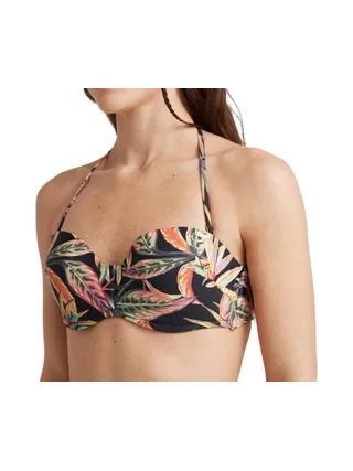 Haut de Maillot de bain Noir à Motifs Femme O'Neill Havaa 1
