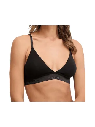 Soutien Gorge Noir Femme Calvin Klein Jeans Lightly Lined Triang 1