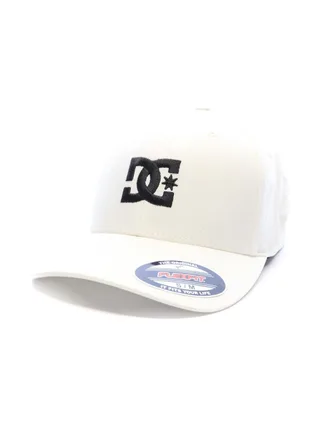 Casquette Blanche/Noire Homme Dc shoes Cap Star 2 Hdwr Blk 1