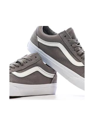 Baskets Grise Femme Vans Old Skool Check Bumper 7
