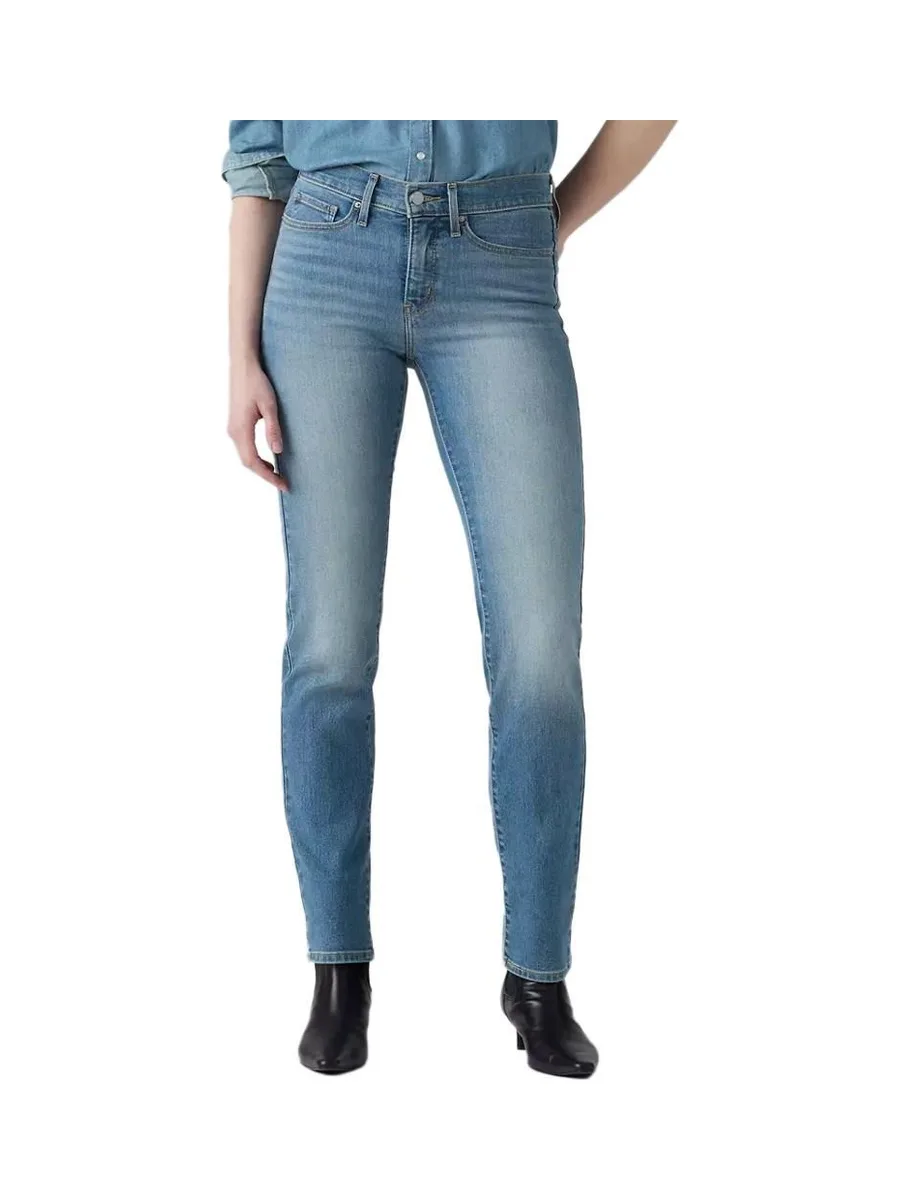 Jean 314 Bleu Moyen Femme Levi's Shaping Shaping 2
