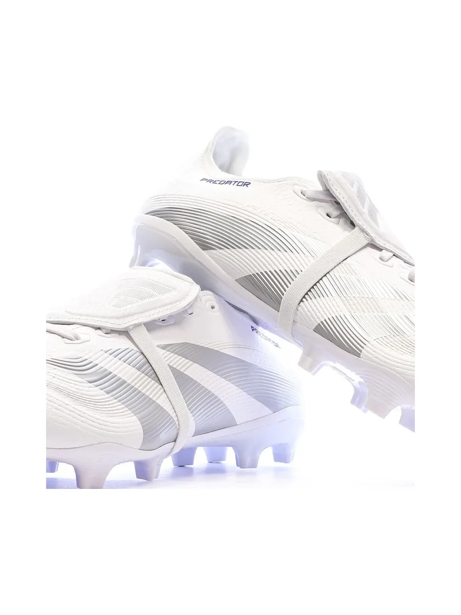 Chaussures de Foot Blanches Homme Adidas Predator League FT FG/MG 7