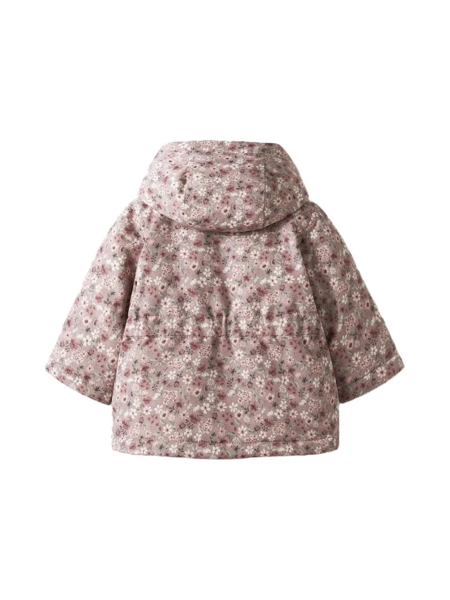 Blouson Rose à Fleurs Fille Name it Maxi 3