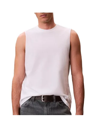 Débardeur Blanc Homme Calvin Klein Jeans 30s 1