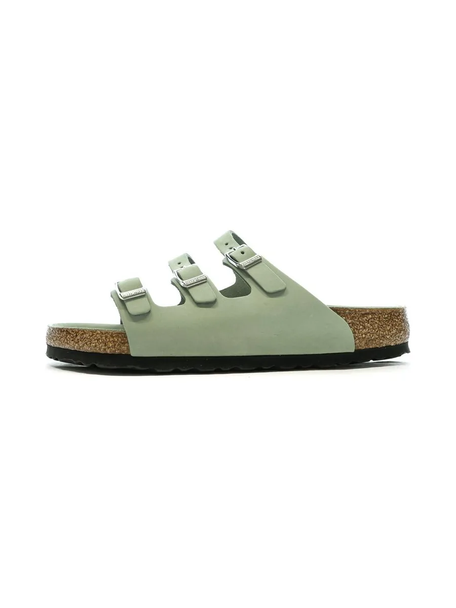 Sandales Vertes Femme Birkenstock Florida 2